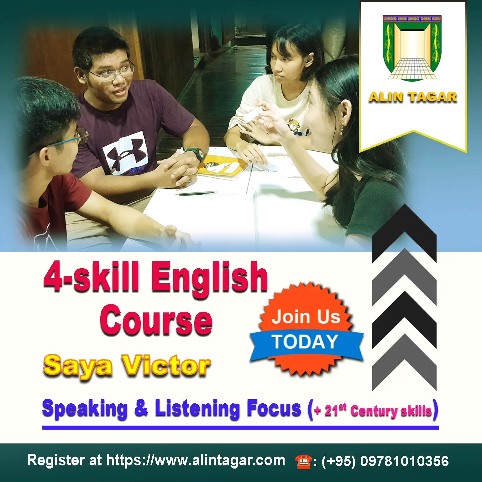 Adult English Course Upper-intermediate