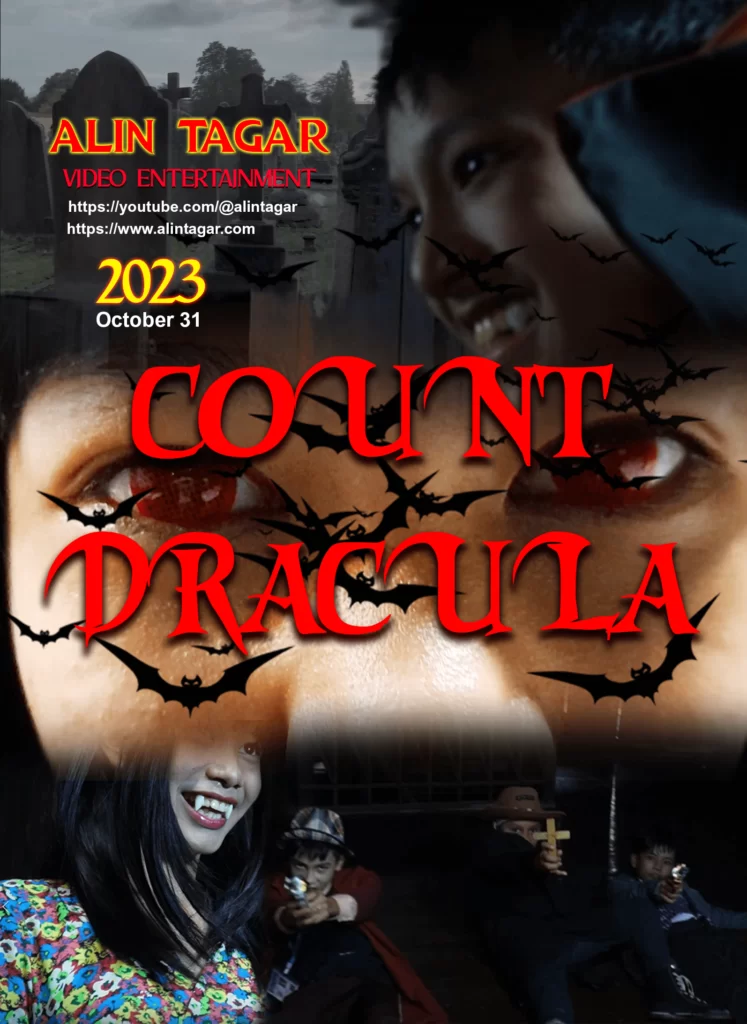 count dracula 2023 dvd case